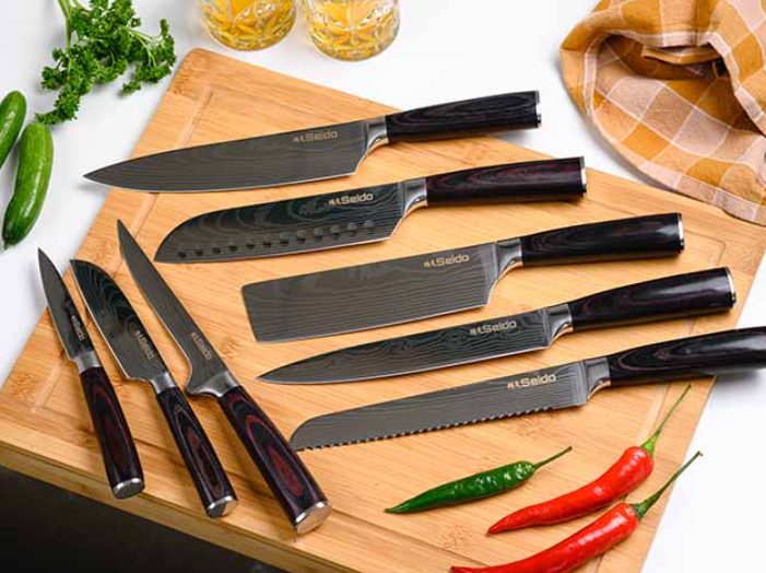 Seido Japanese Chef Knife Set